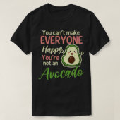 Kann nicht jedem glücklich machen, kein Avocado De T-Shirt (Design vorne)