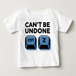 Kann nicht mit Strg + z Baby T-shirt