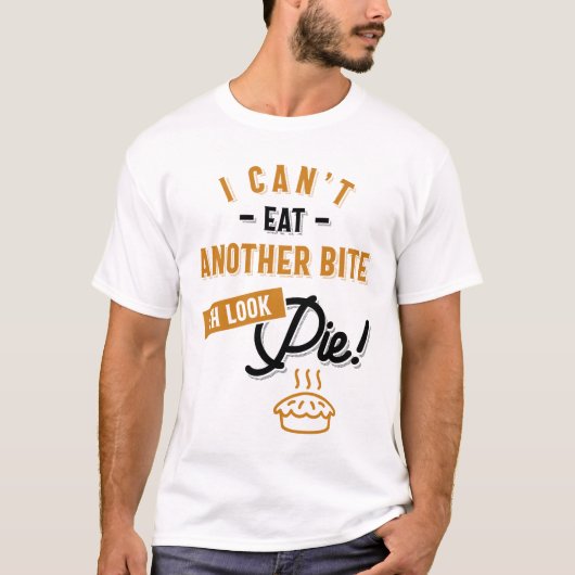 Kann nicht noch einen Biss essen, Oh schau mal Fun T-Shirt (Vorderseite)