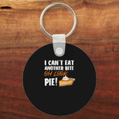 Kann nicht noch einen Bissen essen, Ach guck Pie - Schlüsselanhänger (Vorderseite)