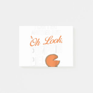 Kann nicht noch einen Bissen essen, Oh schau Kürbi Post-it Klebezettel