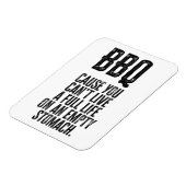 Kann nicht ohne GRILLEN leben Magnet (Linke Seite)