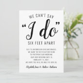 Kann nicht sagen, ich mache sechs Meter nach dem D Ankündigung (Stehend Vorderseite)