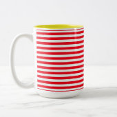 Kann nicht schlafen Clowns isst mich Zweifarbige Tasse (Links)