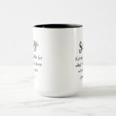Kann nicht verantwortungsvoll lustig gehalten werd tasse (Zentrum)