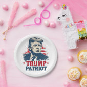 Kann nicht warten bis dieser Albtraum Ende Trump 2 Pappteller (Party)