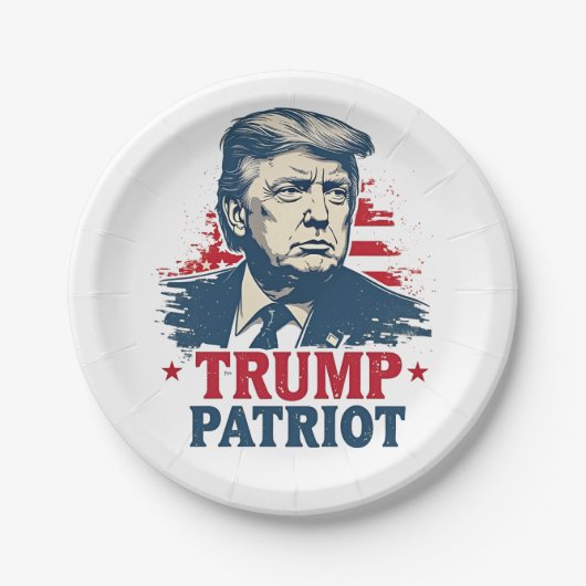 Kann nicht warten bis dieser Albtraum Ende Trump 2 Pappteller (Vorderseite)