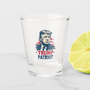 Kann nicht warten bis dieser Albtraum Ende Trump 2 Schnapsglas