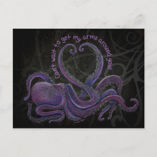 Kann nicht warten, um meine Waffen um dich herum P Postkarte