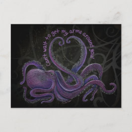 Kann nicht warten, um meine Waffen um dich herum P Postkarte