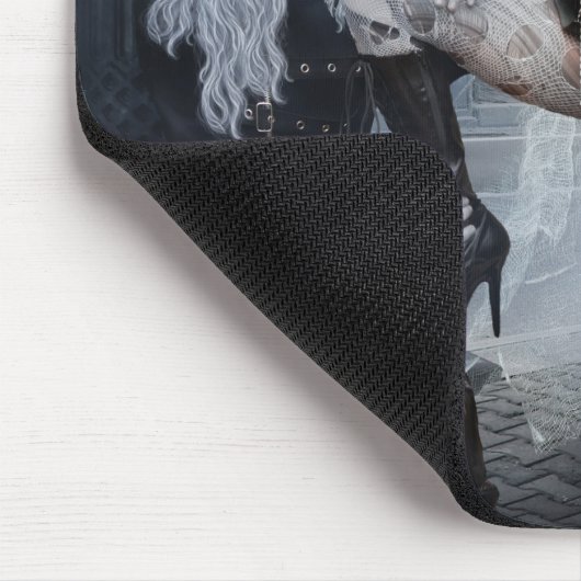 Kann nicht wegBleibe werden Mousepad (Ecke)