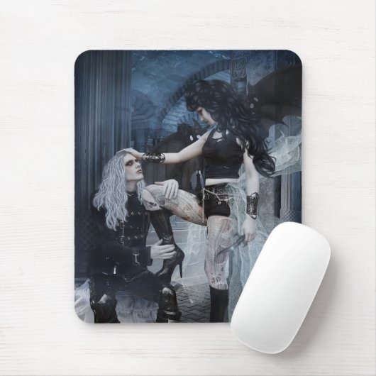 Kann nicht wegBleibe werden Mousepad (Mit Mouse)