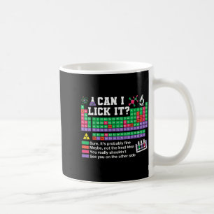 Kann periodensystem Lehrer Wissenschaftslabor-Tech Kaffeetasse