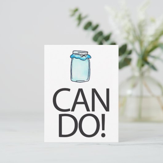 Kann Postkarte (Stehend Vorderseite)