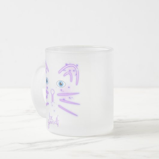 KANN SELBST SEIN MATTGLASTASSE (Vorderseite Links)