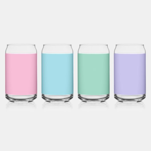 Kann Set aus Glas (Hinten)