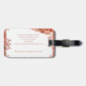 Kann sich ein Leben ohne dich nicht vorstellen, Re Gepäckanhänger (Rückseite horizontal)