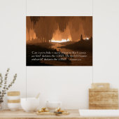 Kann sich jemand verstecken? poster (Küche)