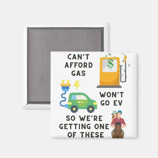 Kann sich kein Gas leisten, oder EV so ein Geschen Magnet (Vorderseite/Rückseite)