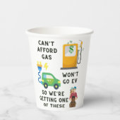 Kann sich kein Gas leisten, oder EV so ein Geschen Pappbecher (Vorderseite)