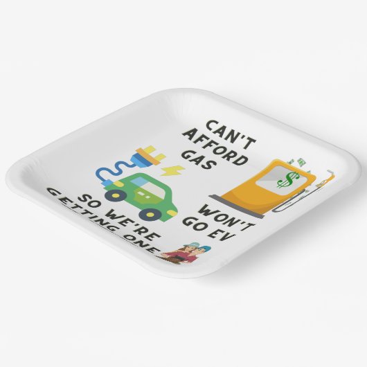 Kann sich kein Gas leisten, oder EV so ein Geschen Pappteller (Gewinkelt)