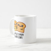 Kann sich nicht an deinen feinen Funny Food Pun ge Kaffeetasse (Vorderseite Links)