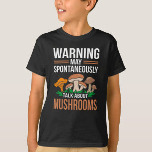Kann spontan reden Pilze Day Fun Pub T-Shirt