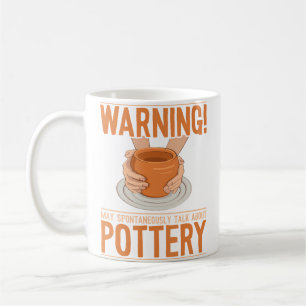 Kann Spontan Über Töpferscheiben-Hobby Sprechen P Kaffeetasse