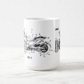 Kann Spyder Blueprint-Tasse sein Kaffeetasse (Mittel)