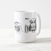 Kann Spyder Blueprint-Tasse sein Kaffeetasse (VorderseiteRechts)