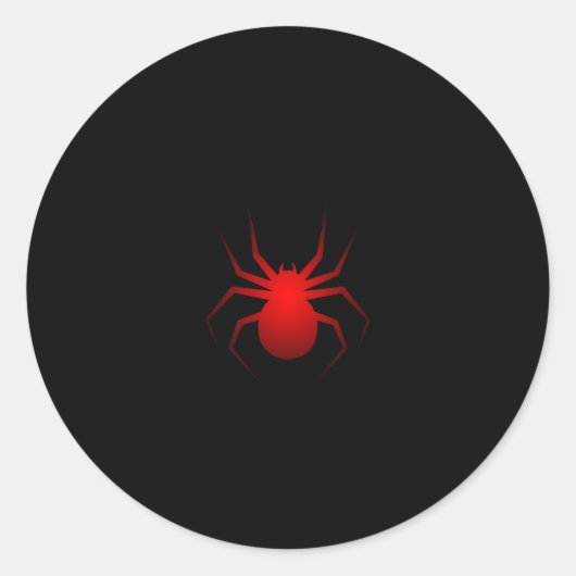 Kann Spyder Riders sein Runder Aufkleber (Vorderseite)