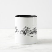 Kann Spyder US Patent 3 Diagramme Tasse (Zentrum)