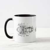 Kann Spyder US Patent 3 Diagramme Tasse (Links)