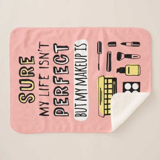 Kann Sure Make-up ist nicht perfekt Sherpadecke (Vorderseite (Horizontal))