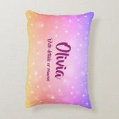 Kann Text so ein großes Wunder schöne Mädchen ände Dekokissen (Rückseite(Vertikal))