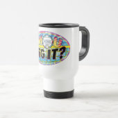 Kann u-Grabung es gefärbte Krawatte Reisebecher (VorderseiteRechts)