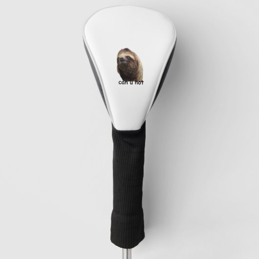 Kann u not Sloth Golf Headcover (Vorderseite)