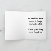 Kann uns nicht behalten werden karte (Innenseite)