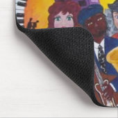 KANN US NICHT UNTEN BEHALTEN MOUSEPAD (Ecke)