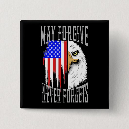 Kann vergeben, Flag nie vergessen Button (Vorderseite)