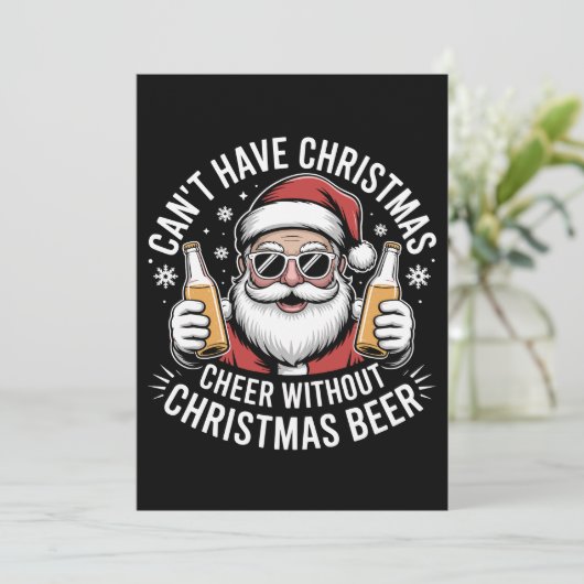 Kann Weihnachten nicht jubeln ohne Weihnachtsmann (Stehend Vorderseite)