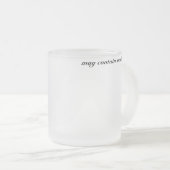 kann Wodka enthalten Mattglastasse (VorderseiteRechts)