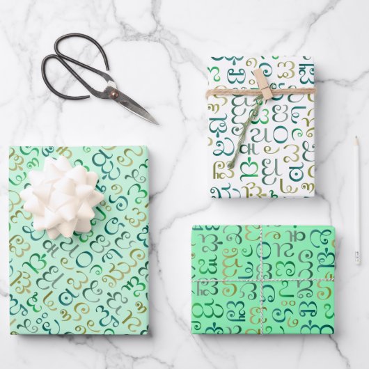 Kannada Geschenkpapier Set (Vorderseite)