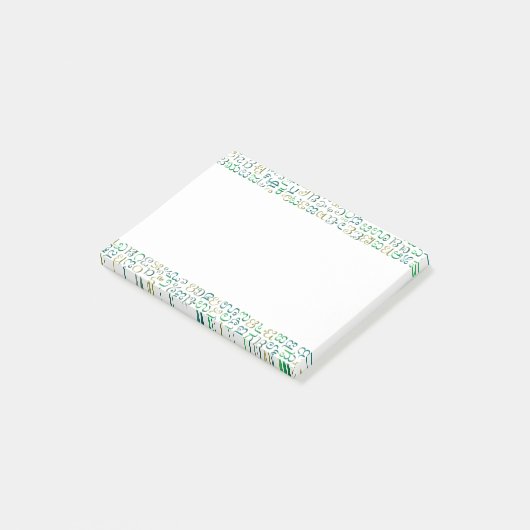 Kannada Post-it Klebezettel (angewinkelt)