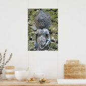 Kannon (Kwan Yin) Statue auf dem Berg Kurama Poster (Küche)