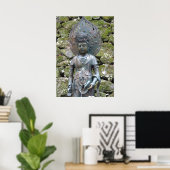 Kannon (Kwan Yin) Statue auf dem Berg Kurama Poster (Heimbüro)