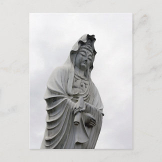 Kannon-Statue von Takasaki Postkarte