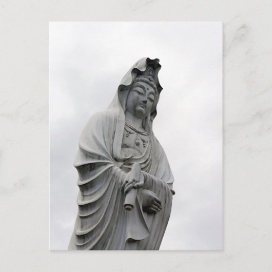 Kannon-Statue von Takasaki Postkarte (Vorderseite)