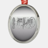 Kannonschmuck aus dem revolutionären Krieg Silbernes Ornament (Links)