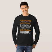 Kannst du bitte einen Bart-Mustache-Bart wachsen l T-Shirt (Vorne ganz)